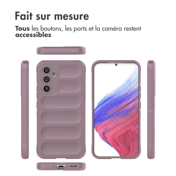 imoshion Coque arrière EasyGrip Samsung Galaxy A54 (5G) - Violet