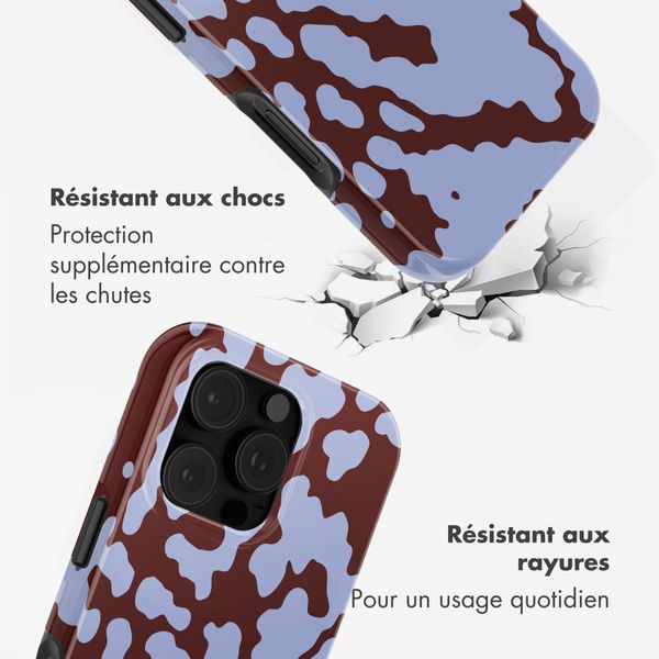 Selencia Coque arrière Vivid avec MagSafe Apple iPhone 16 Pro - Moo'd Lavender Glow