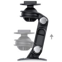 SP Connect ﻿Adhesive Mount Pro - Support de téléphone pour voiture et moto / scooter - Noir