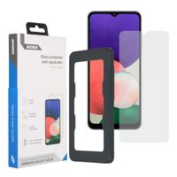 Accezz Protection d'écran en verre trempé Glass + Applicateur Samsung Galaxy A22 (5G)