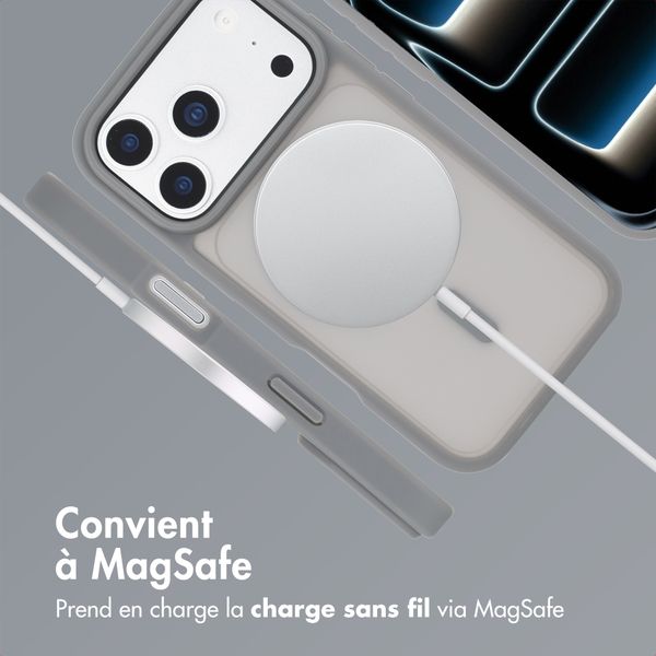 imoshion Coque Color Guard avec MagSafe Apple iPhone 17 Pro Max - Gris
