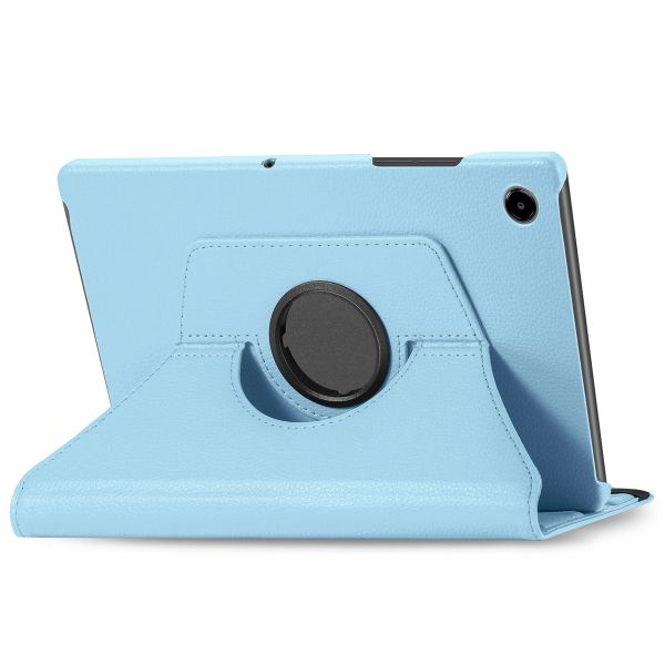 imoshion Coque tablette rotatif à 360° Galaxy Tab A8 - Bleu clair