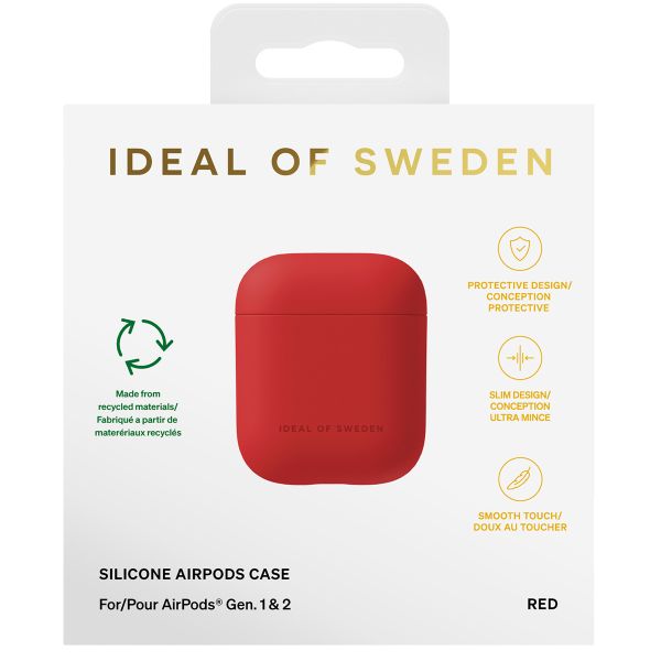 iDeal of Sweden Coque silicone Apple AirPods 1 / 2 - Red