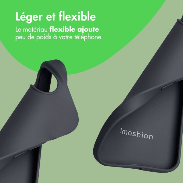 imoshion Coque Couleur Apple iPhone 16e - Noir