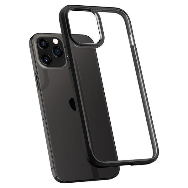Spigen Coque Ultra Hybrid Apple iPhone 12 (Pro) - Noir