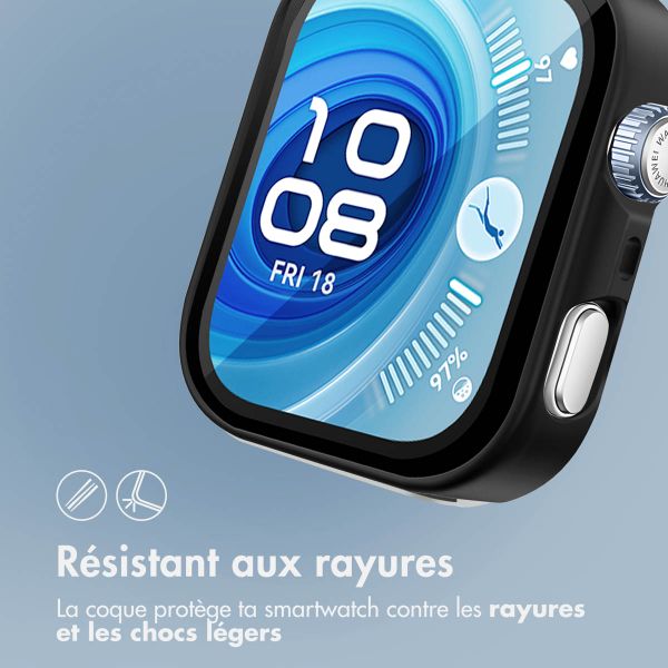 imoshion Coque rigide à couverture complète Huawei Watch Fit 4 Pro - Noir