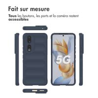 imoshion Coque arrière EasyGrip Honor 90 - Bleu foncé