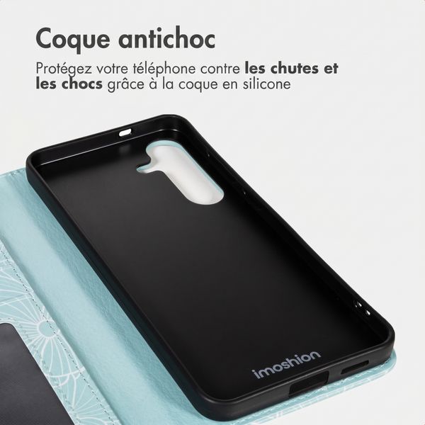 imoshion Étui de télephone portefeuille Design Samsung Galaxy S25 FE - Botanica