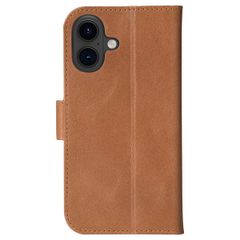 dbramante1928 Étui de télephone portefeuille Apple iPhone 16 - Tan