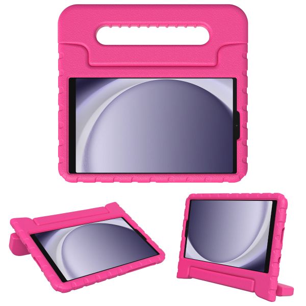 imoshion Coque kidsproof avec poignée Samsung Galaxy Tab A9 8.7 pouces - Rose