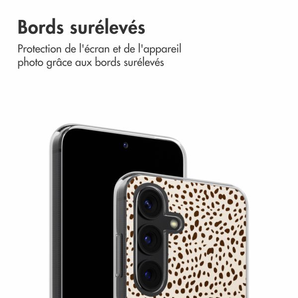 imoshion Coque design pour Samsung Galaxy S24 - Desert Dots