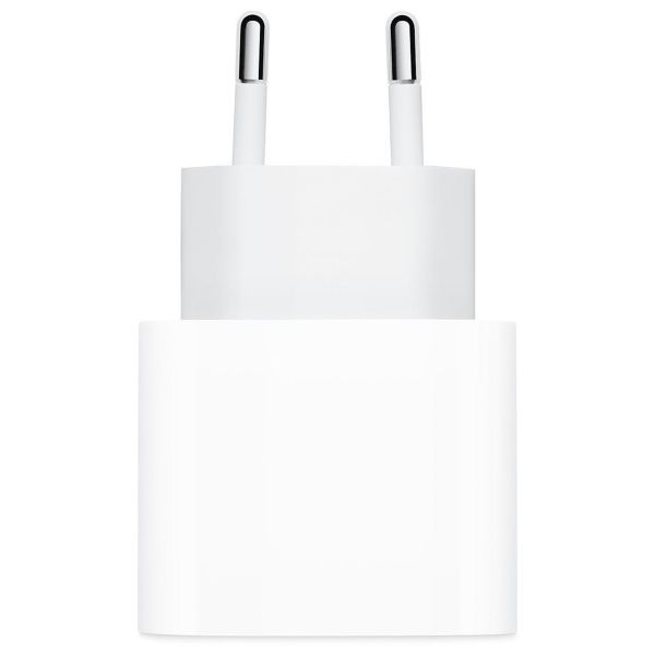 Apple Lot USB-C | Adaptateur secteur USB-C 20 watts + Câble de charge USB-C vers USB-C - 2 mètres - Blanc