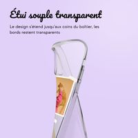 Coque personnalisée avec pellicule N°2 iPhone 12 (Pro) - Transparent