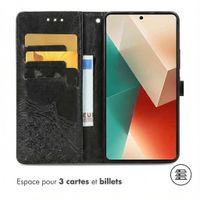 imoshion Etui de télephone Mandala Xiaomi Redmi Note 13 Pro (5G) / Poco X6 - Noir