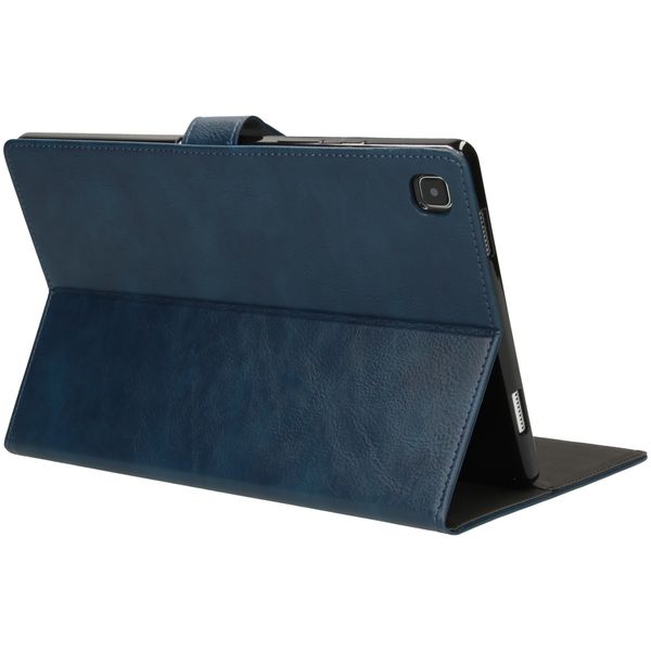 imoshion Coque tablette luxe Samsung Galaxy Tab A7 - Bleu foncé