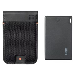 UAG Metropolis portefeuille avec tracker - Compatible avec Apple - Kevlar Black