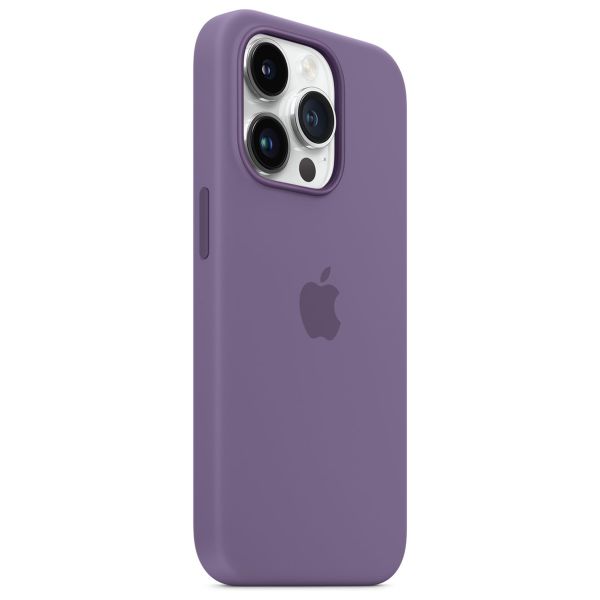 Apple Coque en silicone MagSafe iPhone 14 Pro - Iris