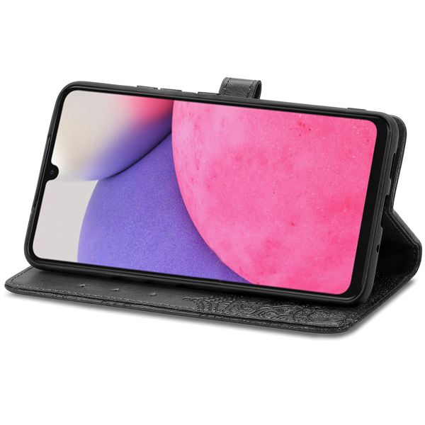 imoshion Etui de télephone Mandala Samsung Galaxy A33 - Noir
