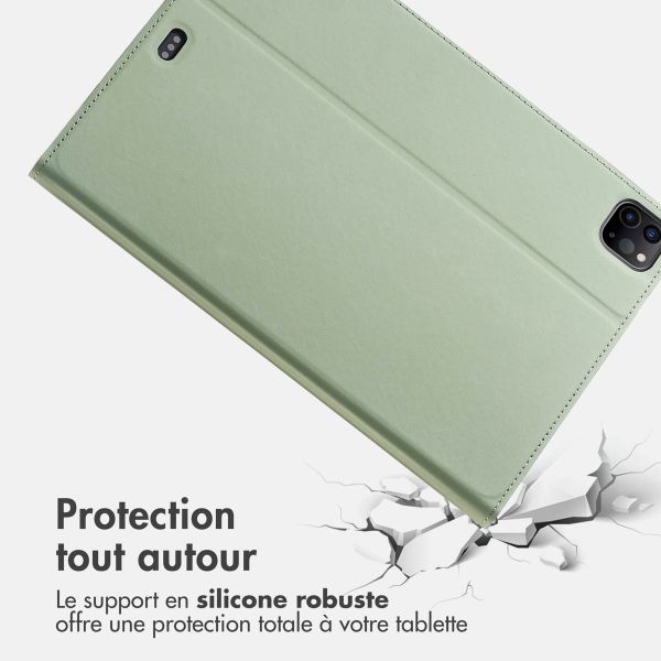Accezz Coque tablette Classic Apple iPad Pro 12.9 (2022) / Pro 12.9 (2021) / Pro 12.9 (2020) - Vert