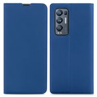 imoshion Étui de téléphone Slim Folio Oppo Find X3 Neo - Bleu foncé