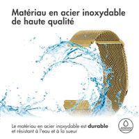 imoshion Bracelet magnétique milanais  - Connexion universelle 22 mm - Taille S - Doré