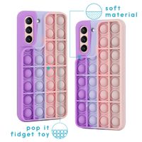 imoshion ﻿Pop It Fidget Toy - Coque Pop It Galaxy S21 - Multicolor