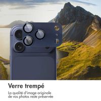 imoshion Protection Caméra en verre trempé 2 Pack Apple Apple iPhone 17 Pro Max - Deep Blue