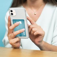 imoshion Coque silicone avec support de passe iPhone 11 -Transparent