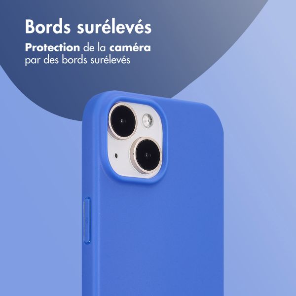 imoshion Coque Couleur Apple iPhone 15 - Cobalt Blue