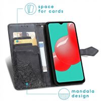 imoshion Etui de télephone Mandala Samsung Galaxy A32 (5G) - Noir