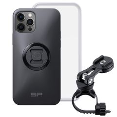 SP Connect Bike Bundle II - Support de téléphone pour vélo iPhone 12 (Pro) - Noir