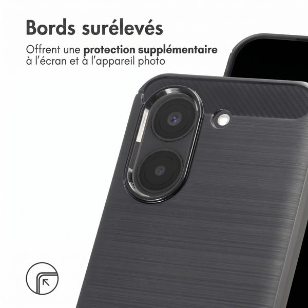 imoshion Coque Brushed Xiaomi Poco X8 Pro - Noir