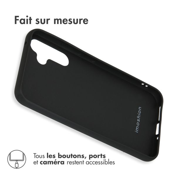 imoshion Coque Couleur Samsung Galaxy A34 (5G) - Noir