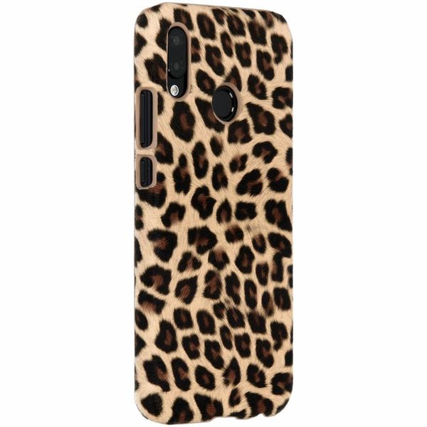 Coque au motif léopard Huawei P20 Lite - Brun