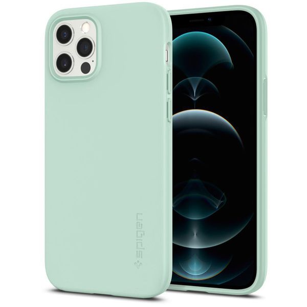 Spigen Coque Thin Fit Air iPhone 12 (Pro) - Mint