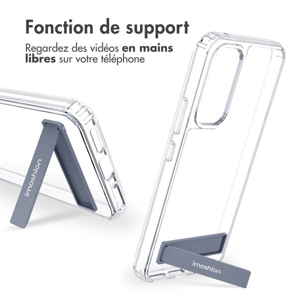 imoshion ﻿Coque Stand Samsung Galaxy A54 (5G) - Transparent