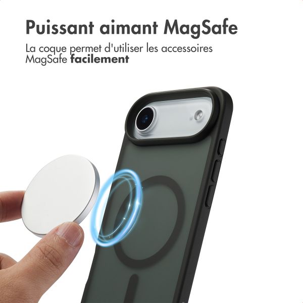 imoshion Coque Color Guard avec MagSafe Apple iPhone Air - Noir
