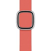 Apple Leather Band Modern Buckle Apple Watch Series 1 á 9 / SE (38/40/41 mm) | Series 10 (42 mm) - Taille S - Pink Citrus