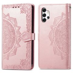imoshion Etui de télephone Mandala Samsung Galaxy A32 (5G) - Rose Doré