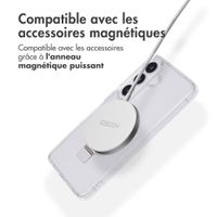 Accezz Coque Ring Stand avec MagSafe Samsung Galaxy S26 - Transparent