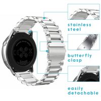 imoshion Bracelet en acier Samsung Galaxy Watch 4 / 5 / 6 / 7 / FE (20 mm) - Argent