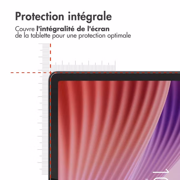 imoshion Protection d'écran en verre trempé Lenovo Tab (2025)