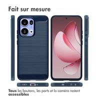 imoshion Coque Brushed Oppo Reno 13 Pro - Bleu foncé