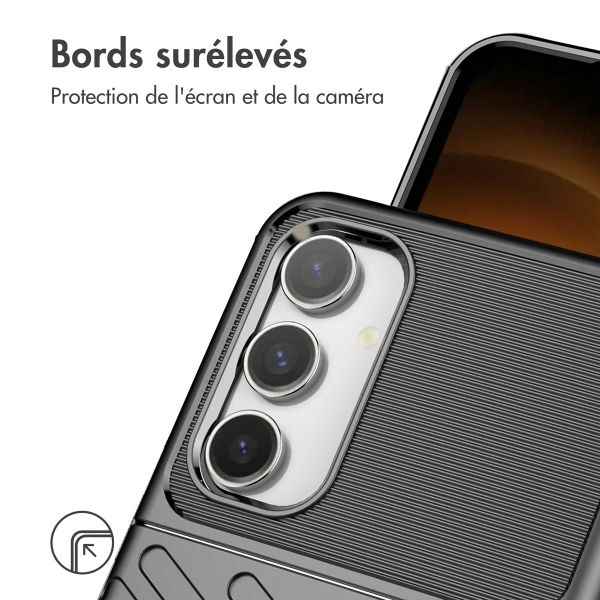 imoshion Coque arrière Thunder Samsung Galaxy S23 FE - Noir