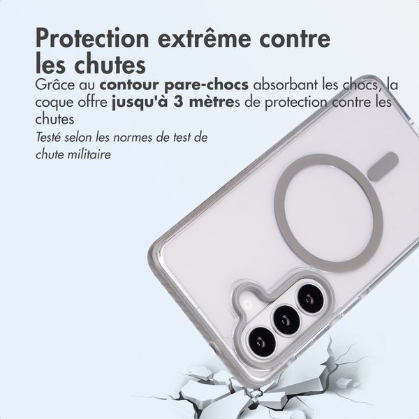 imoshion Coque Combat MagSafe Samsung Galaxy S26 - Gris