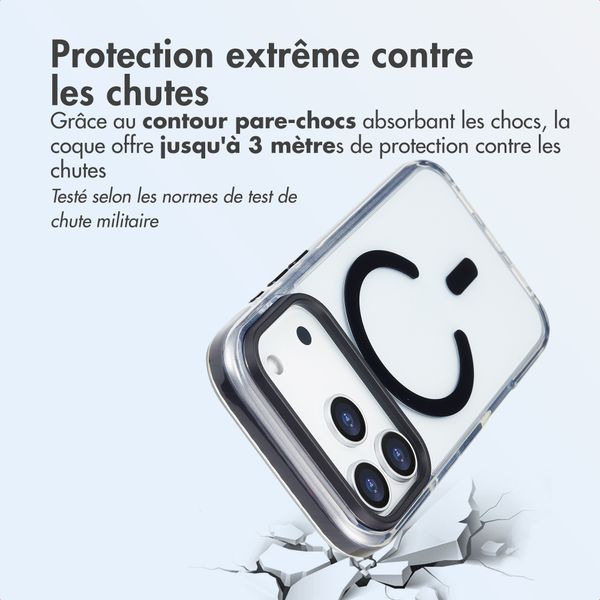 imoshion Coque Combat MagSafe Apple iPhone 17 Pro - Noir