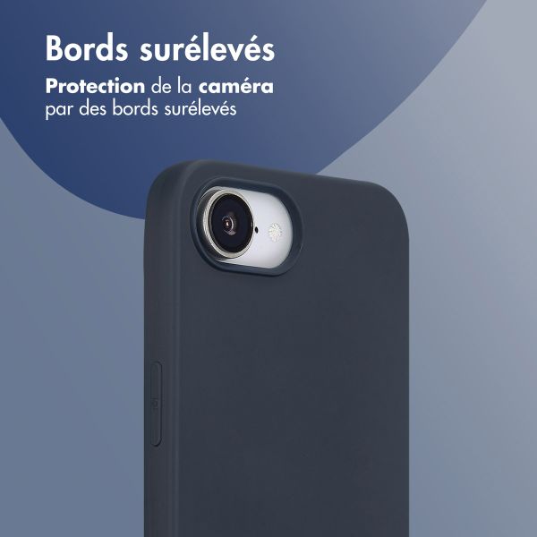 imoshion Coque Couleur Apple iPhone 16e - Bleu foncé