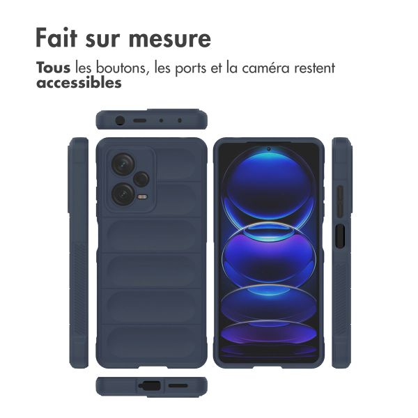 imoshion EasyGrip Backcover Xiaomi Redmi Note 12 Pro Plus - Bleu foncé