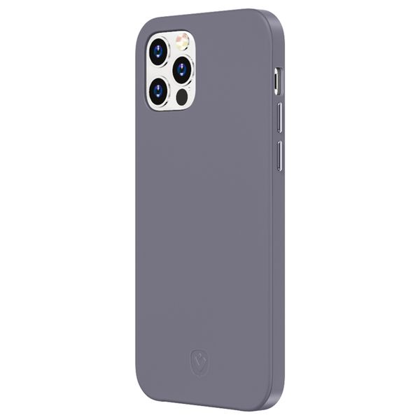 Valenta Coque en cuir Luxe iPhone 12 (Pro) - Violet