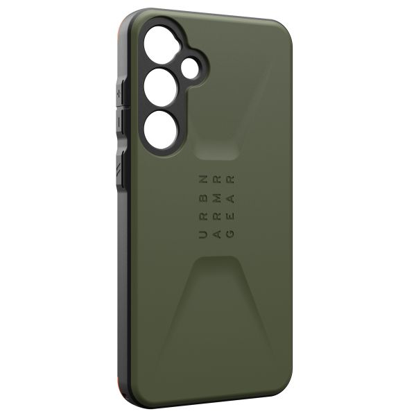 UAG Coque Civilian Samsung Galaxy S24 Plus - Olive Drab